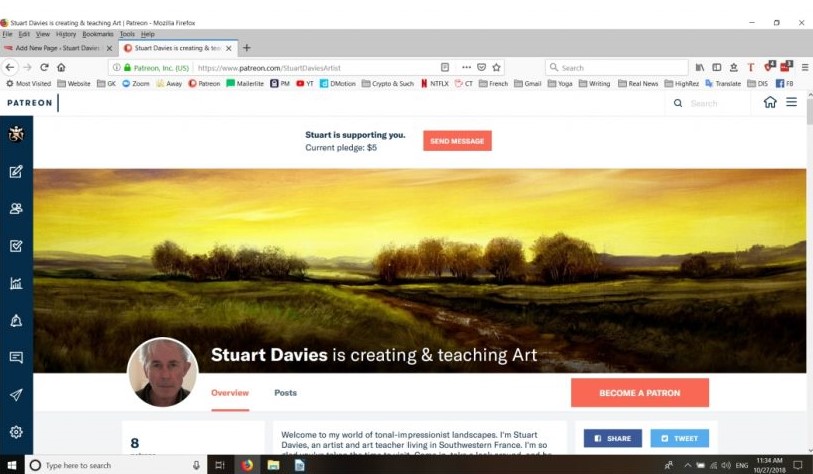 Stuart Davies Patron Site